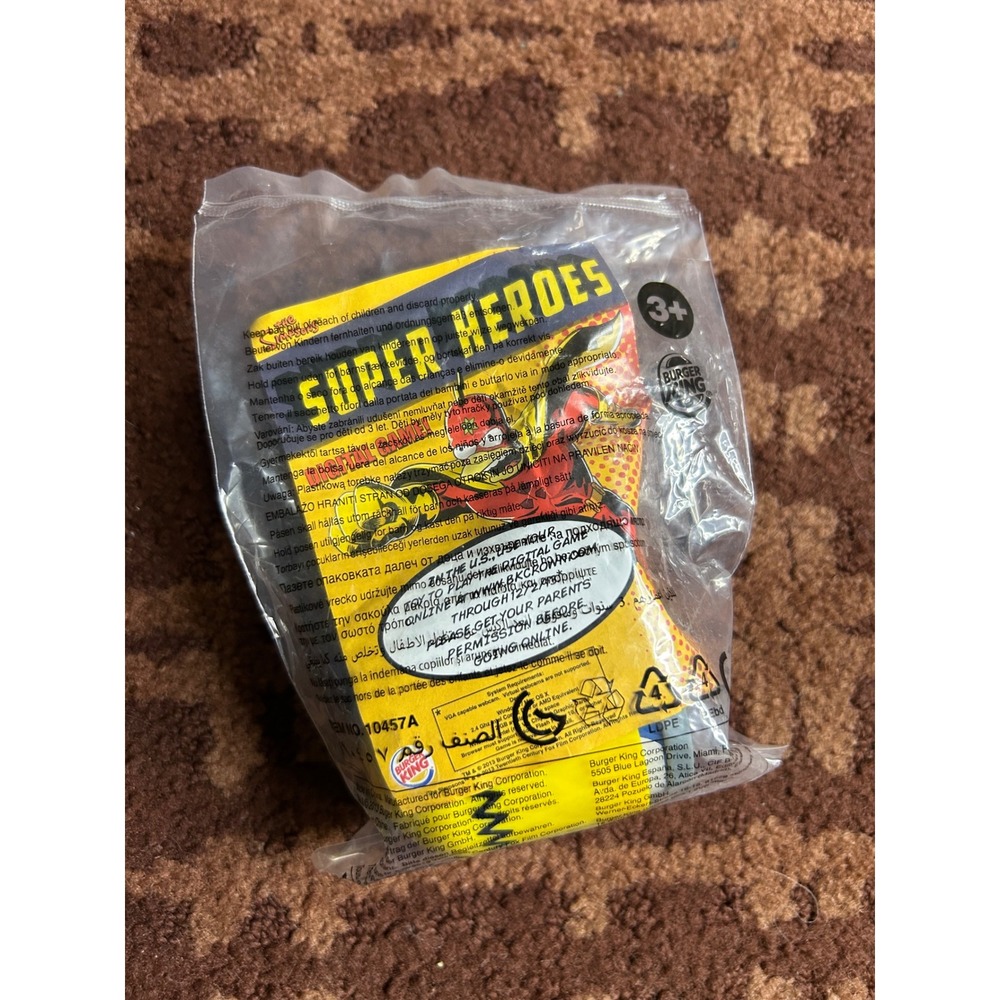 Burger King 2013 The Simpsons Superheroes‎ Homer Simpson Toy New Sealed 10457A